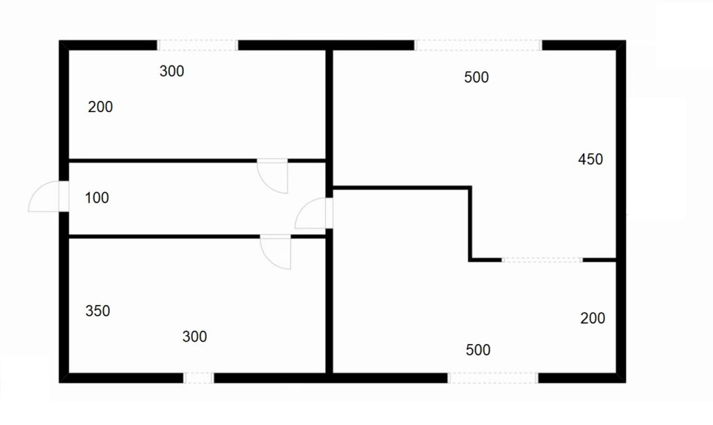 Rysunek techniczny mieszkania